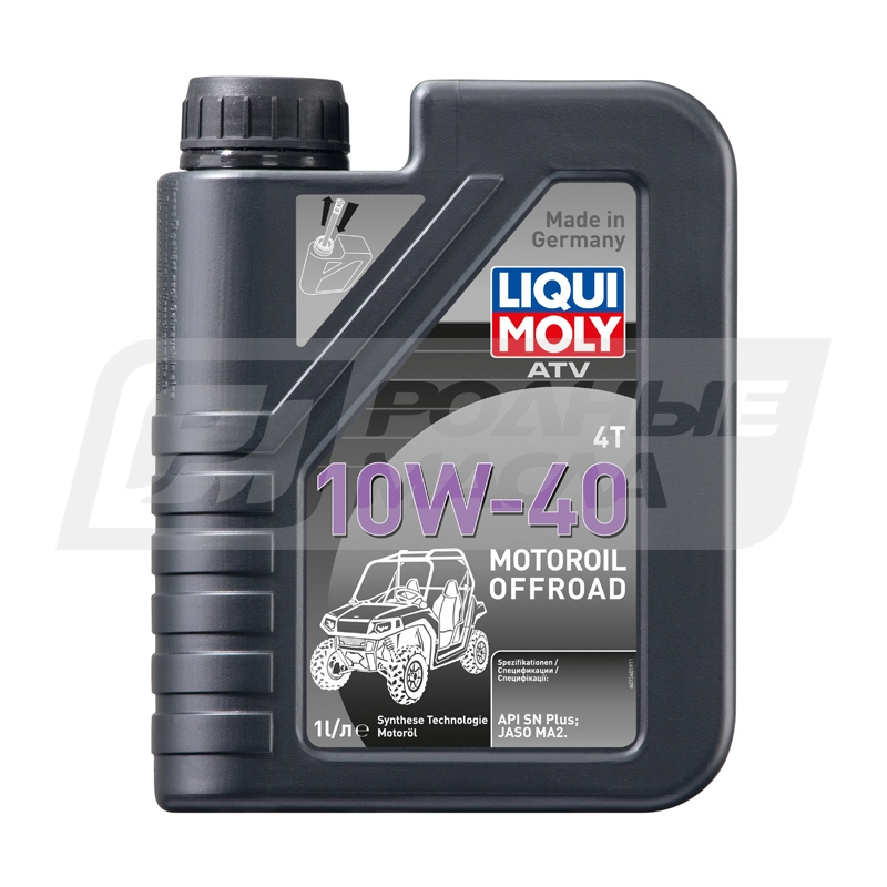 LIQUI MOLY ATV 4T Motoroil 10W40, 1л 3013